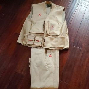 Travis Scott Cactus Jack Jordan Vest and Cargo Pants